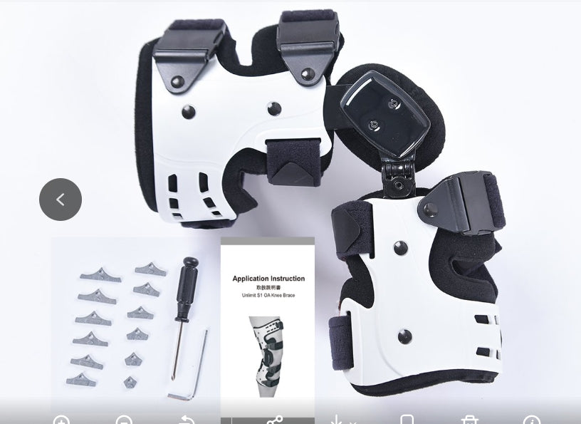NOKAIYA Functional Hinged Knee Brace with Adjustable ROM, ACL PCL MCL Support, Post-Surgery Knee Stabilizer for Men & Women, Ligament Injury Recovery, Arthritis Pain Relief, (XL/Right)