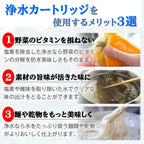 TOTO対応 [TH658-3]浄水器カートリッジ 高性能タイプ 12物質除去 オールインワン 塩素除去カートリッジ 浄水カートリッジ TH658タイプ用 3個セット