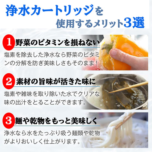 TOTO対応 [TH658-3]浄水器カートリッジ 高性能タイプ 12物質除去 オールインワン 塩素除去カートリッジ 浄水カートリッジ TH658タイプ用 3個セット