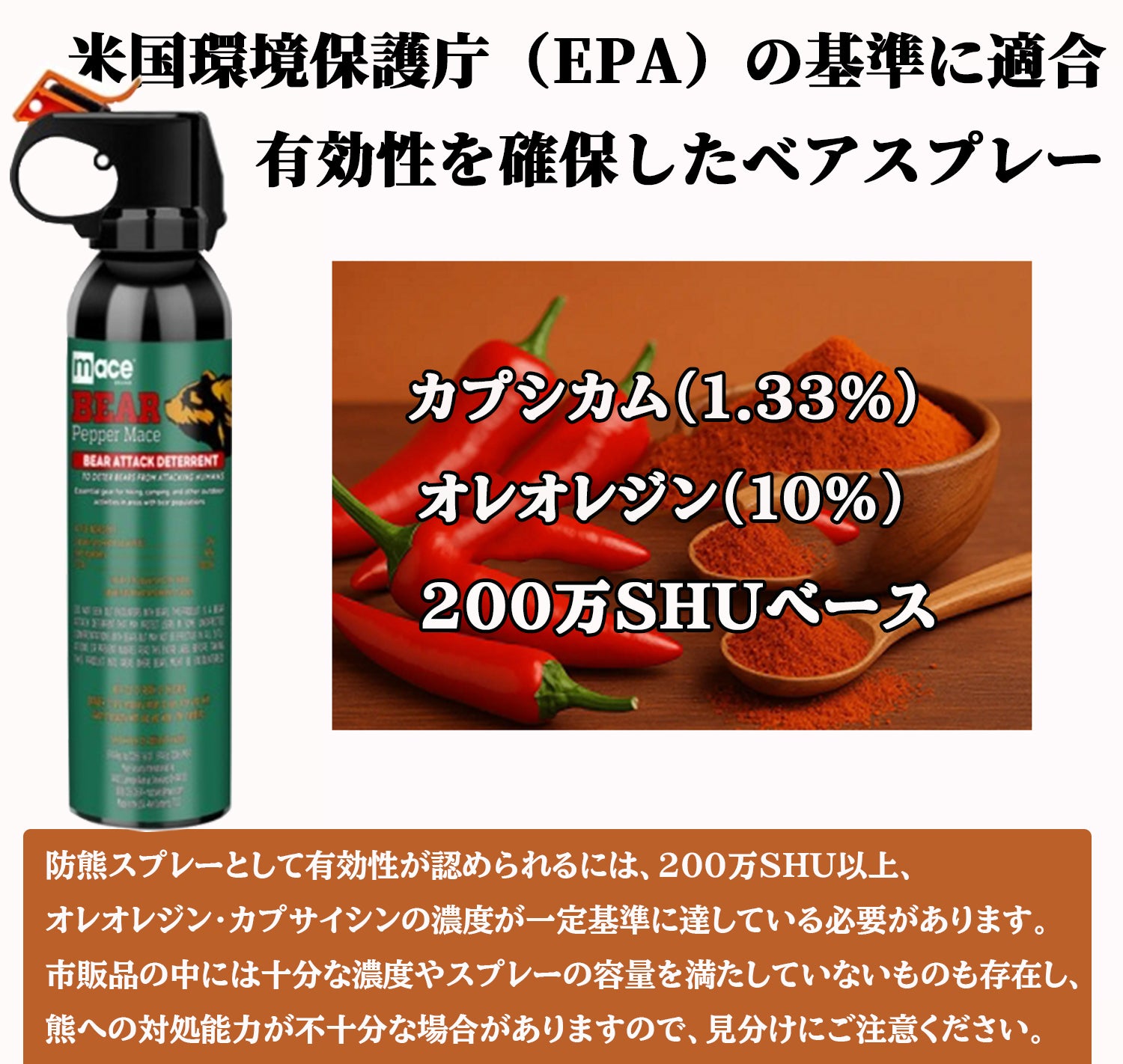 熊スプレー 熊よけスプレー 催涙スプレー 熊撃退用スプレー ペッパースプレー 熊よけ 熊対策 撃退用大型スプレー ベアスプレー 護身用